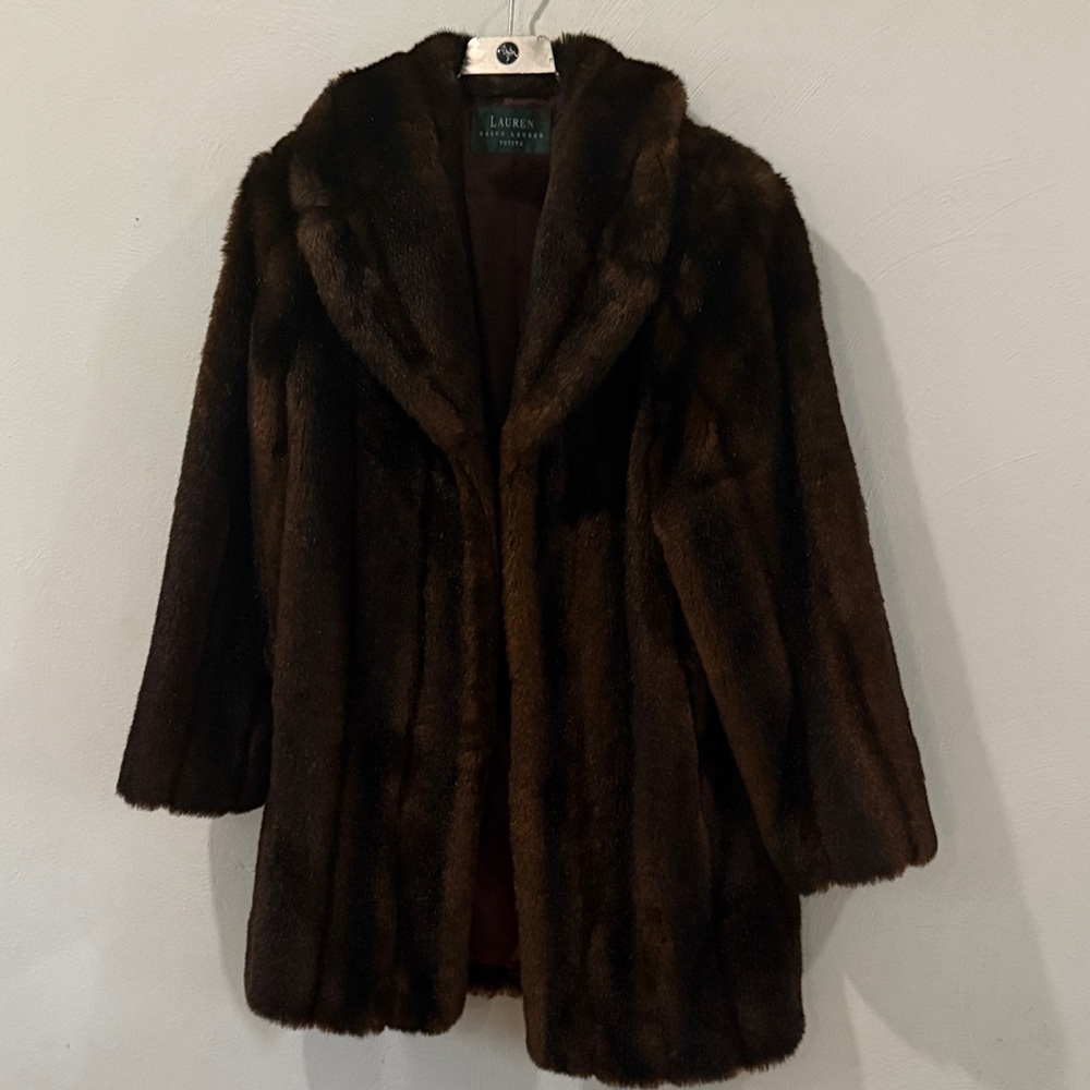 Lauren Ralph Lauren Luxurious Faux Fur Jacket